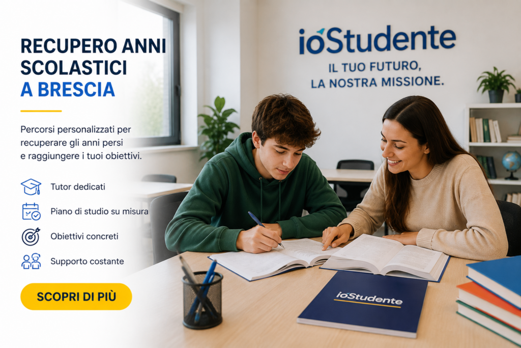 Recupero anni scolastici Brescia ovest